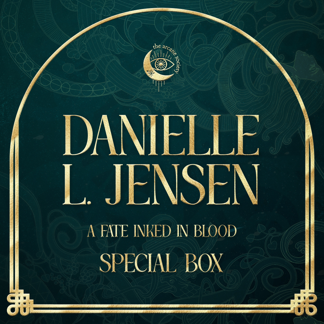Danielle L. Jensen UnSigned - A Fate Inked In Blood (Canada)
