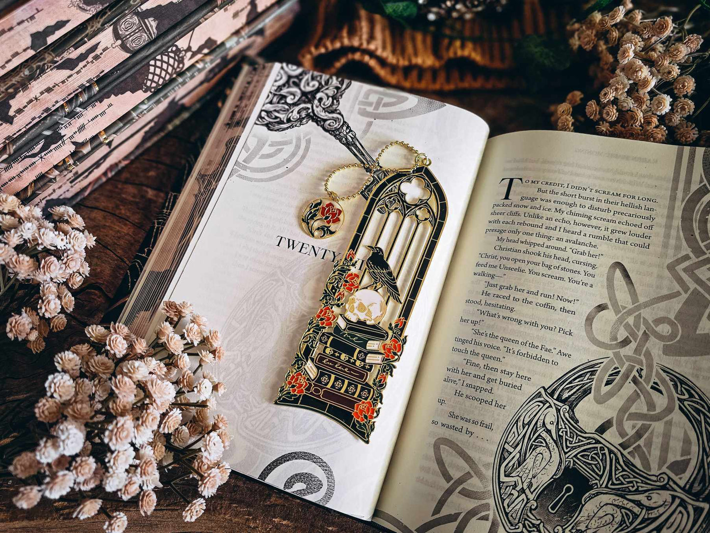 Gothic Metal Bookmark