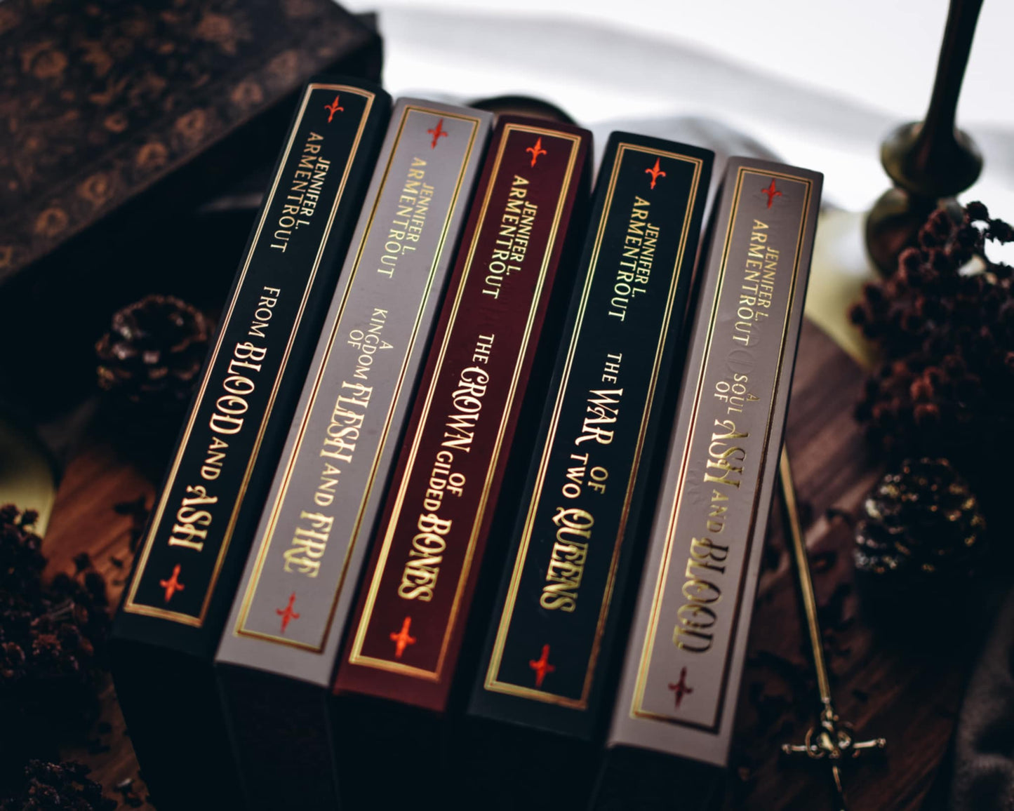 Spares FBAA - JENNIFER L. ARMENTROUT Books 1 - 5 Unsigned