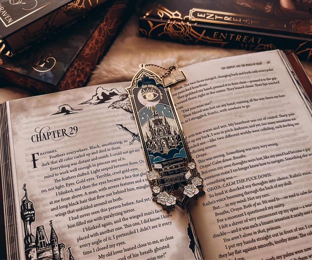 The Arcane Society Metal Bookmark
