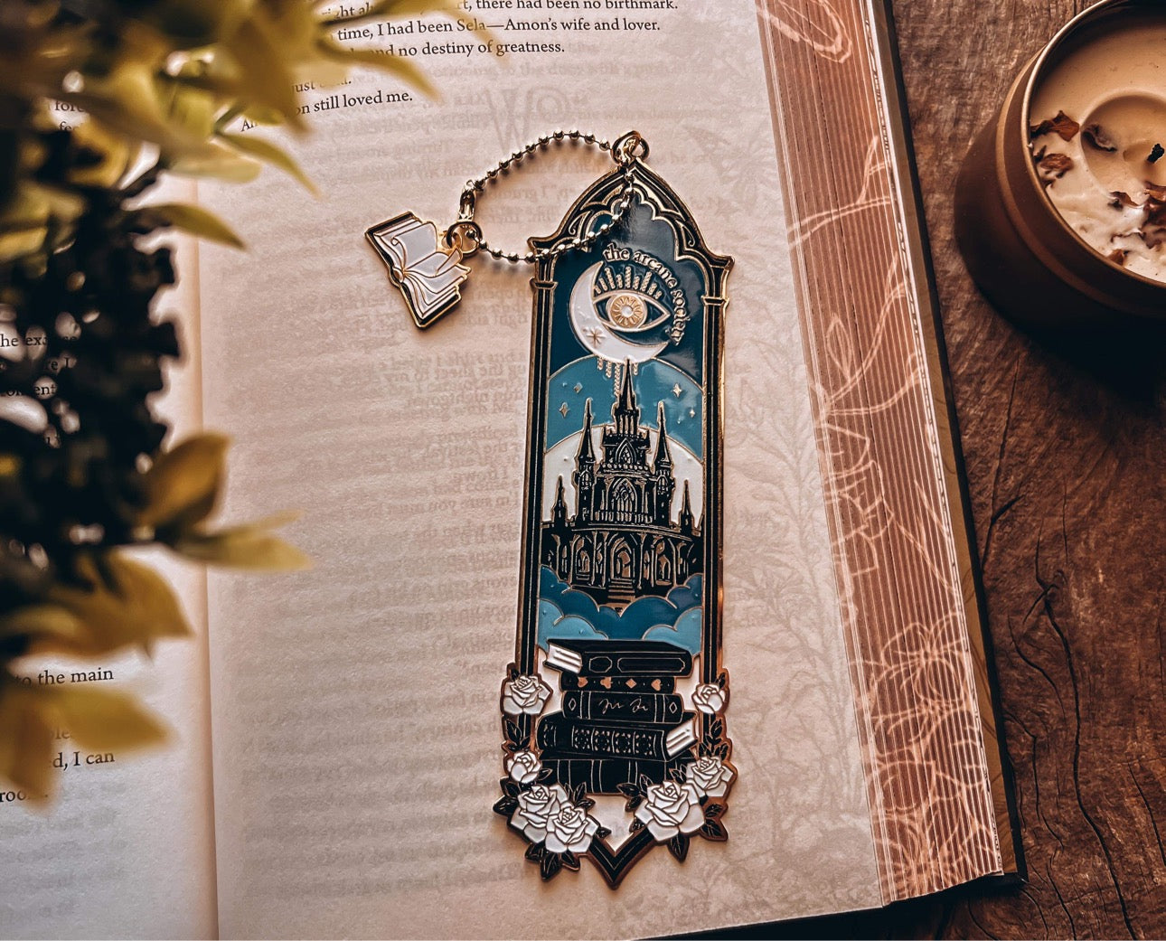 The Arcane Society Metal Bookmark