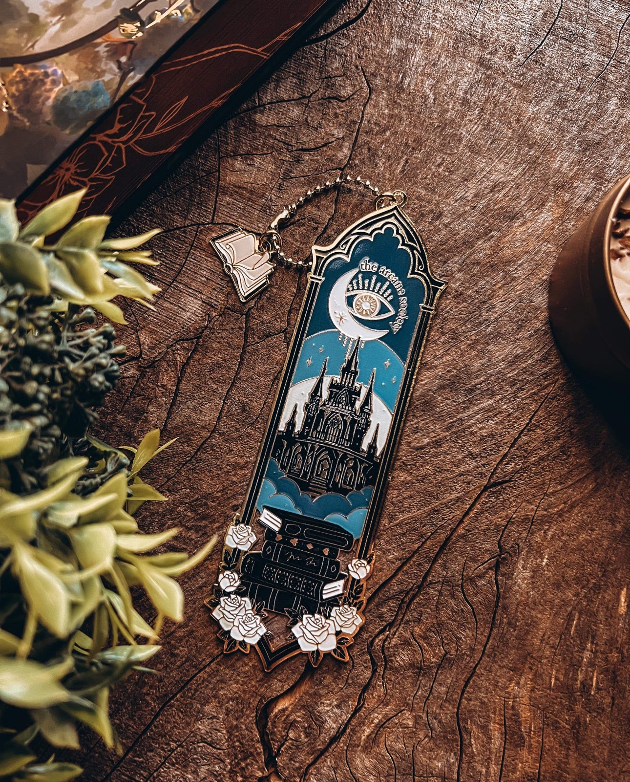 The Arcane Society Metal Bookmark