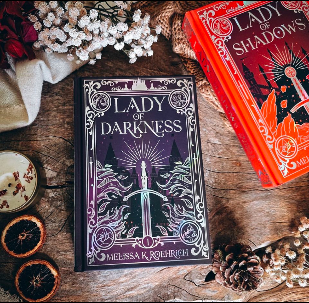 Melissa Roehrich - Lady of Darkness and Lady of Shadows (Books Only)