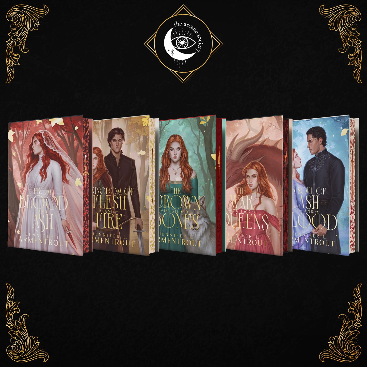 FBAA - JENNIFER L. ARMENTROUT Books 1 - 5 Unsigned