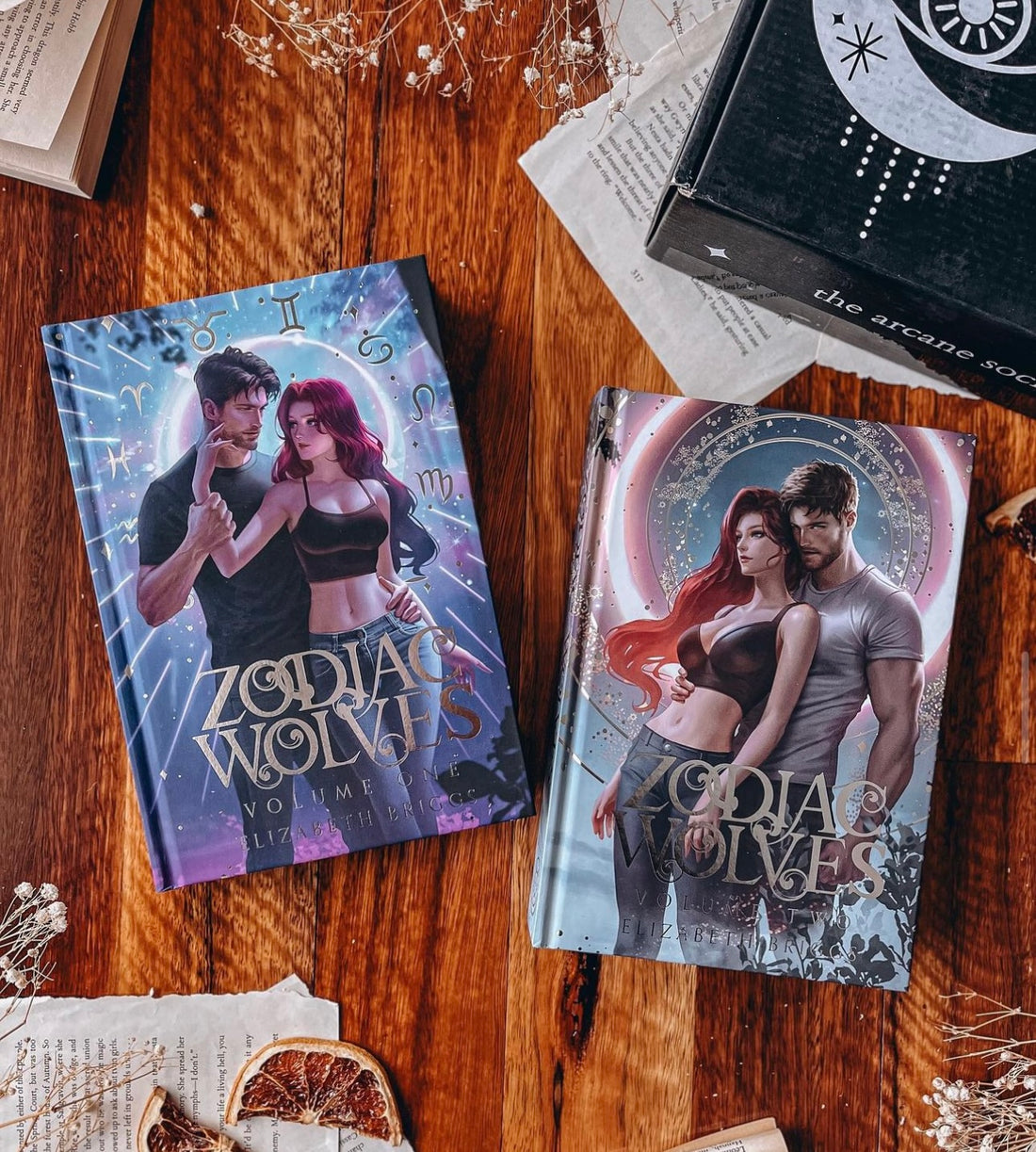 Scratch/Dent Misprint Elizabeth Briggs Zodiac Wolves The Arcane