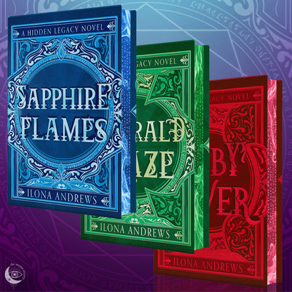 Ilona Andrews - Sapphire Flames, Emerald Blaze and Ruby Fever