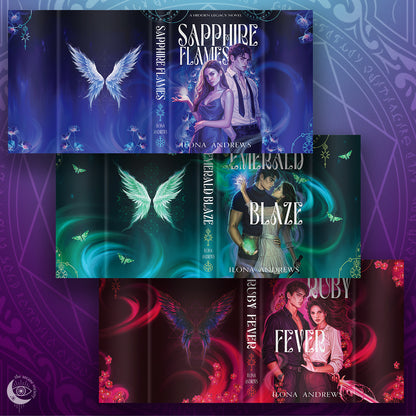 Ilona Andrews - Sapphire Flames, Emerald Blaze and Ruby Fever