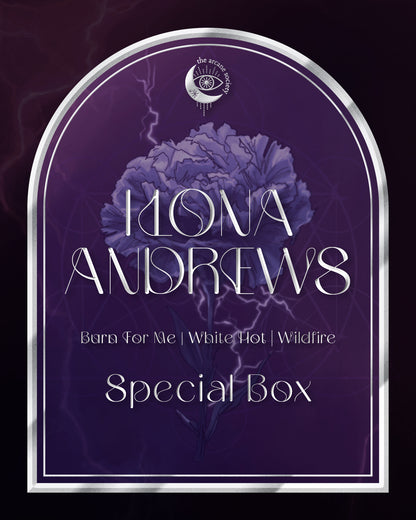 Ilona Andrews Signed - Burn For Me, White Hot and Wildfire