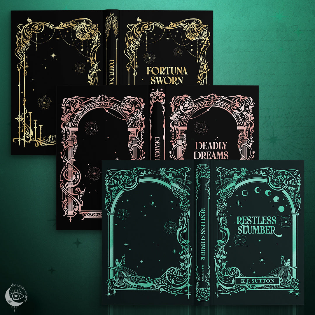 K.J.  Sutton - Fortuna Sworn 1 -3 - Signed