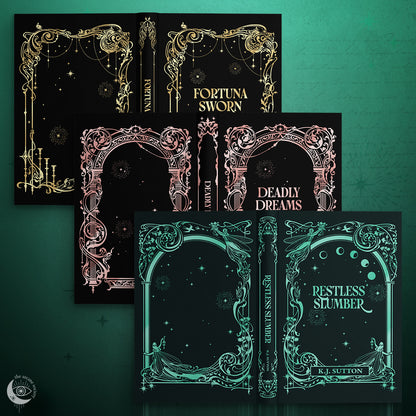 K.J.  Sutton - Fortuna Sworn 1 -3 - Signed