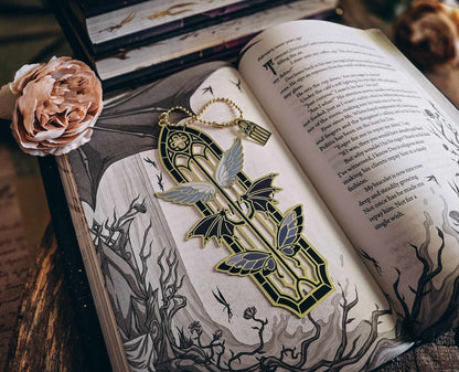 Wings Metal Bookmark